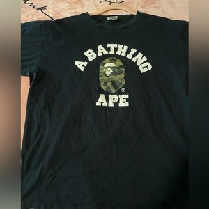 Bathing ape shirt XL